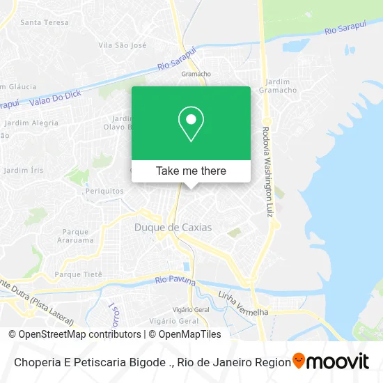 Choperia E Petiscaria Bigode . map