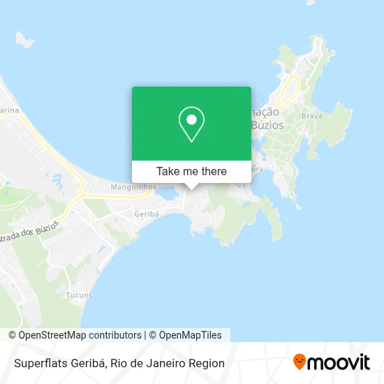 Superflats Geribá map