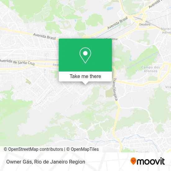 Owner Gás map