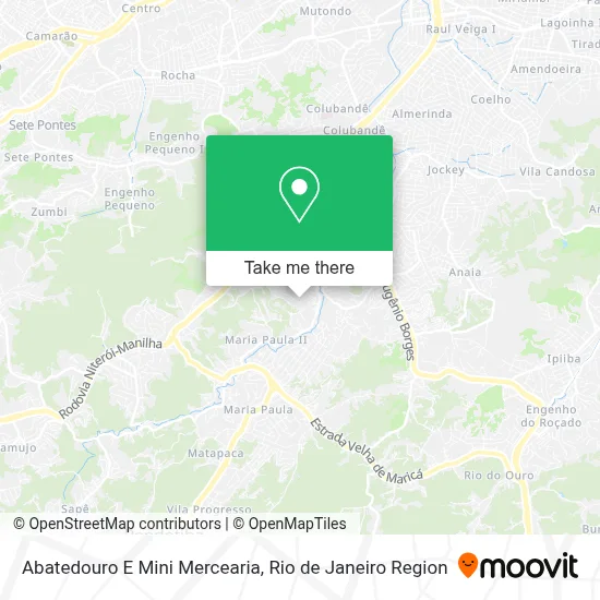 Abatedouro E Mini Mercearia map