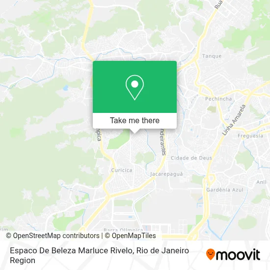 Espaco De Beleza Marluce Rivelo map