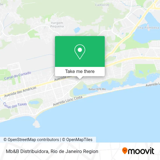 Mb&B Distribuidora map