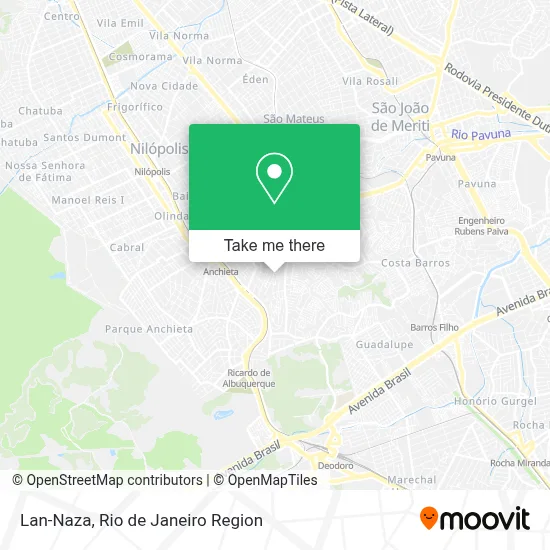 Lan-Naza map