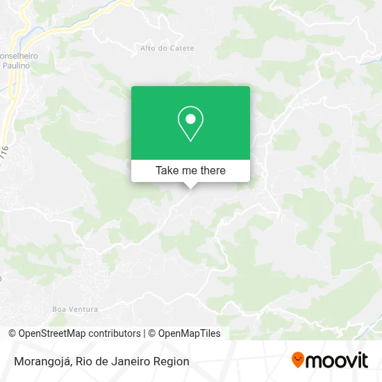 Morangojá map