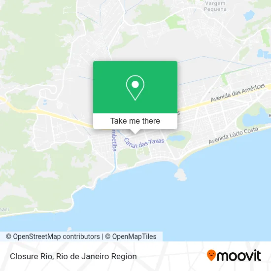 Closure Rio map