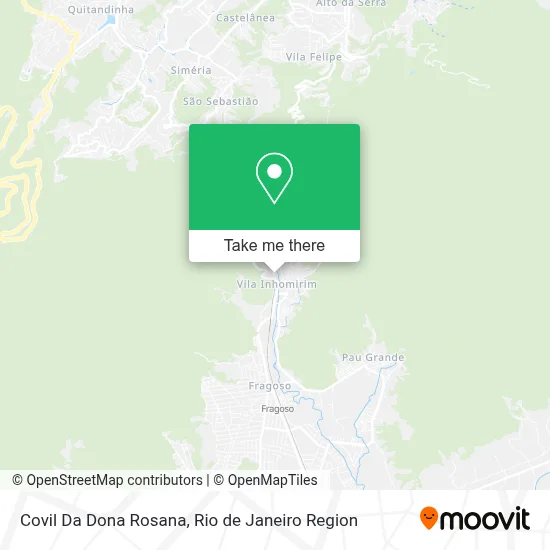 Covil Da Dona Rosana map