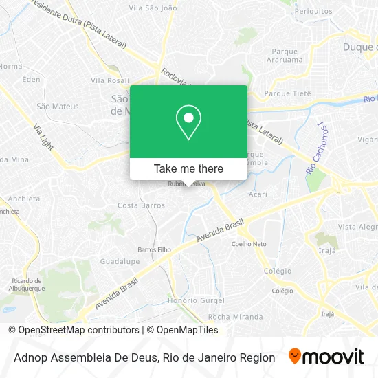 Adnop Assembleia De Deus map