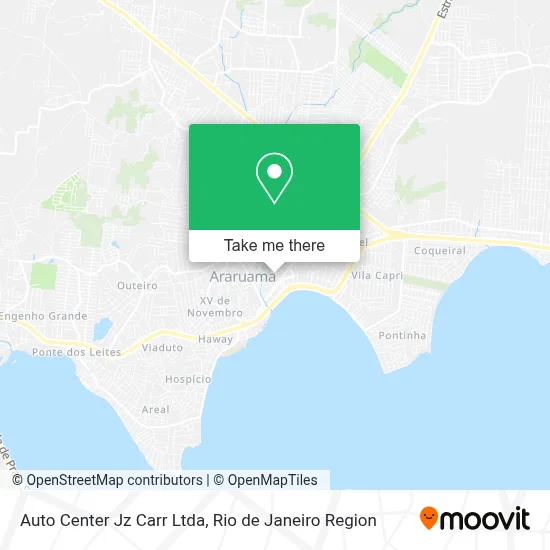 Auto Center Jz Carr Ltda map
