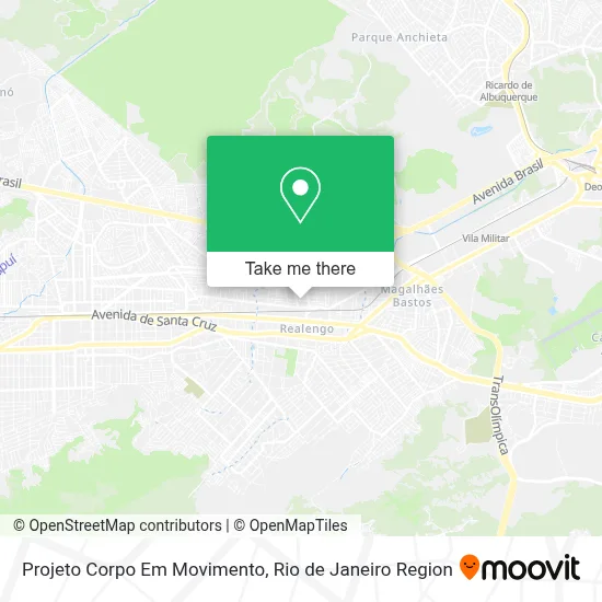 Projeto Corpo Em Movimento map
