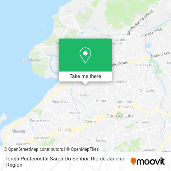 Igreja Pentecostal Sarca Do Senhor map