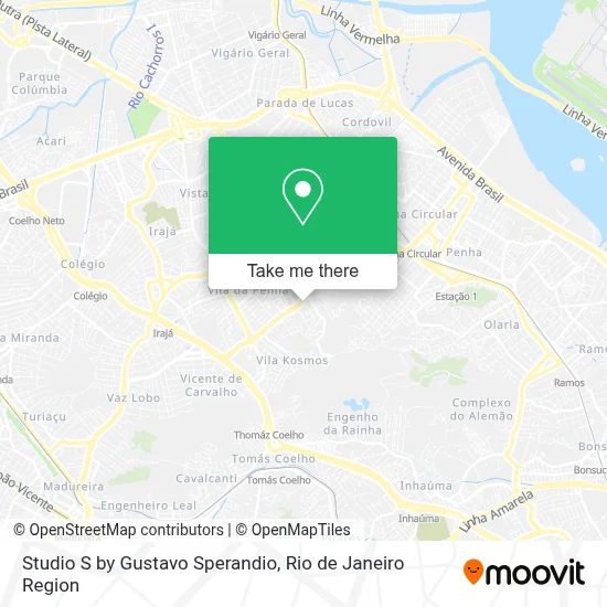 Studio S by Gustavo Sperandio map