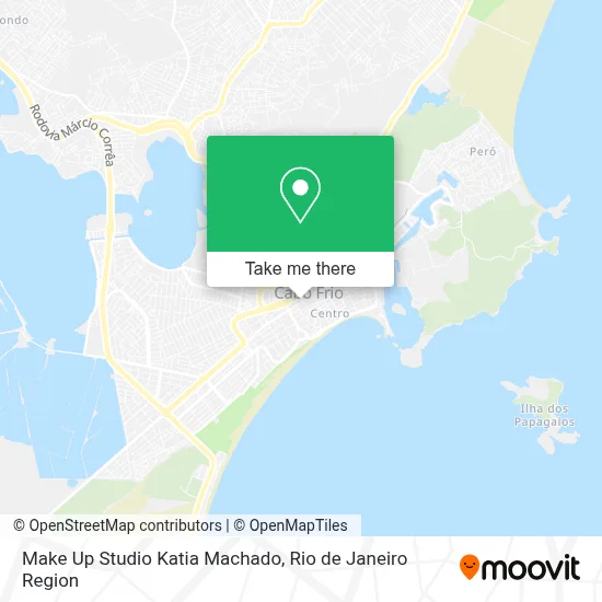 Make Up Studio Katia Machado map
