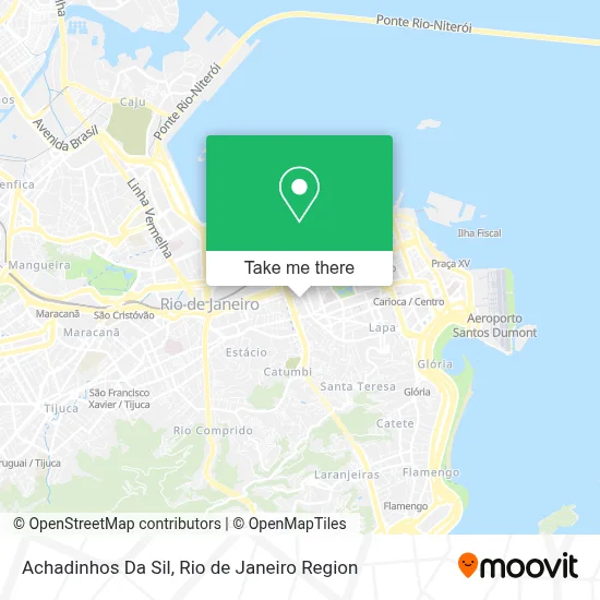 Achadinhos Da Sil map