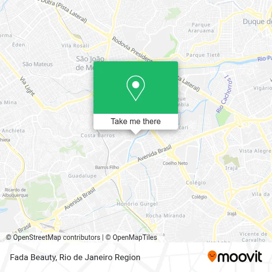 Fada Beauty map