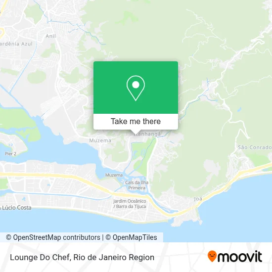 Lounge Do Chef map