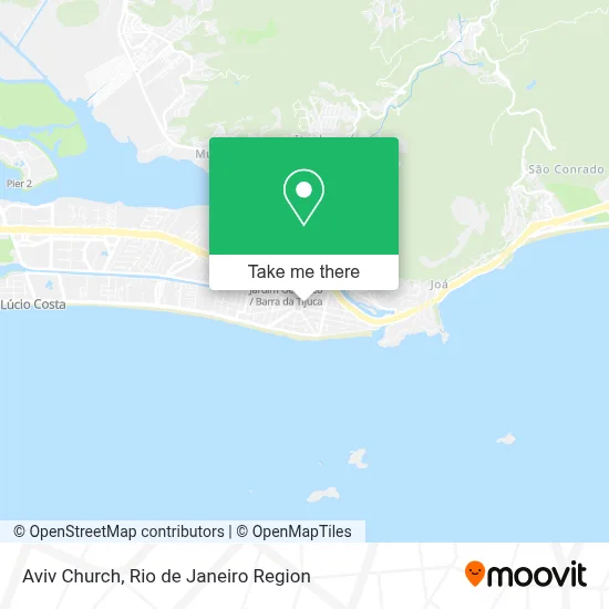 Aviv Church map