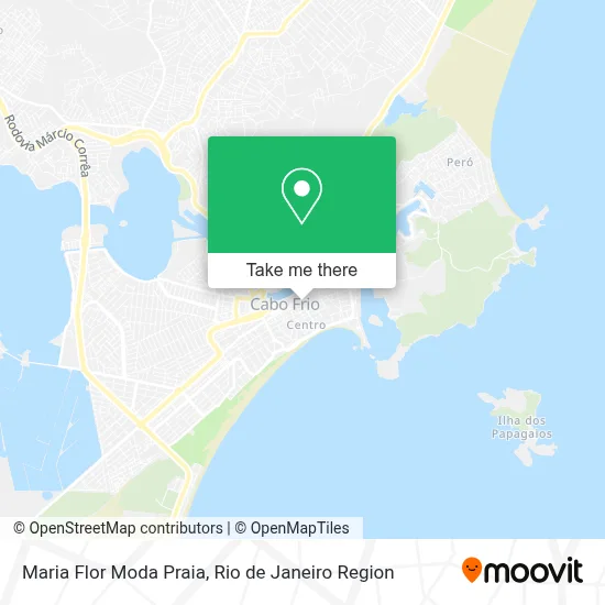 Maria Flor Moda Praia map