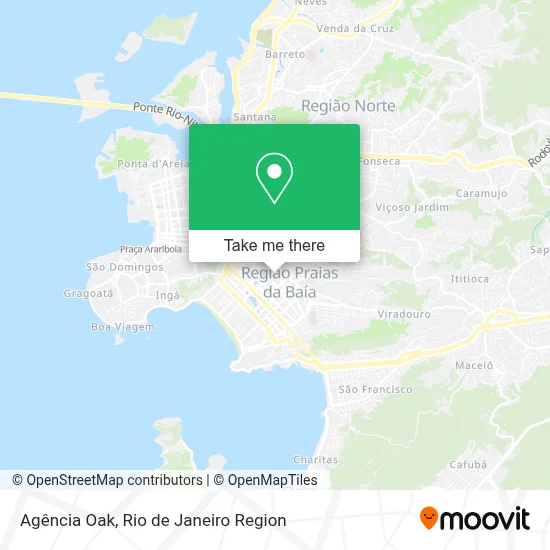 Agência Oak map