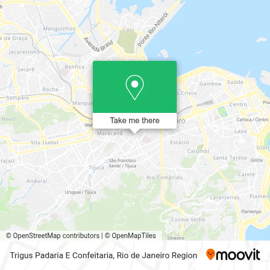 Trigus Padaria E Confeitaria map