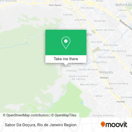 Sabor Da Doçura map
