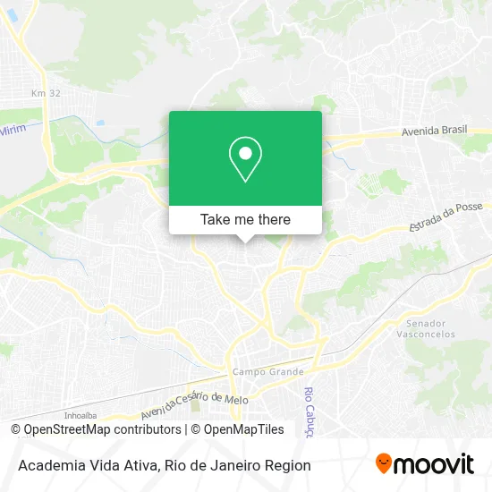 Academia Vida Ativa map