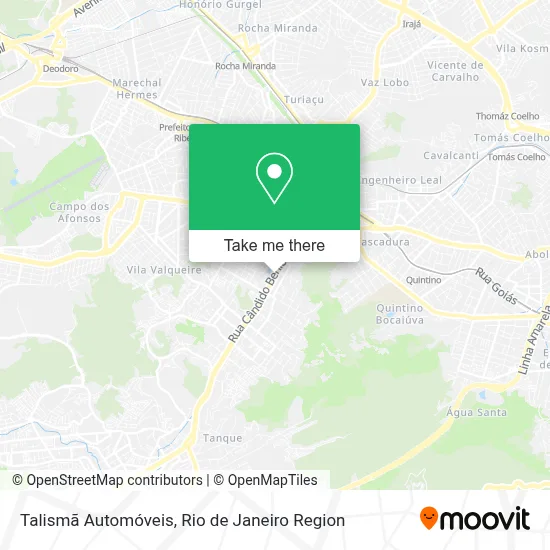 Talismã Automóveis map