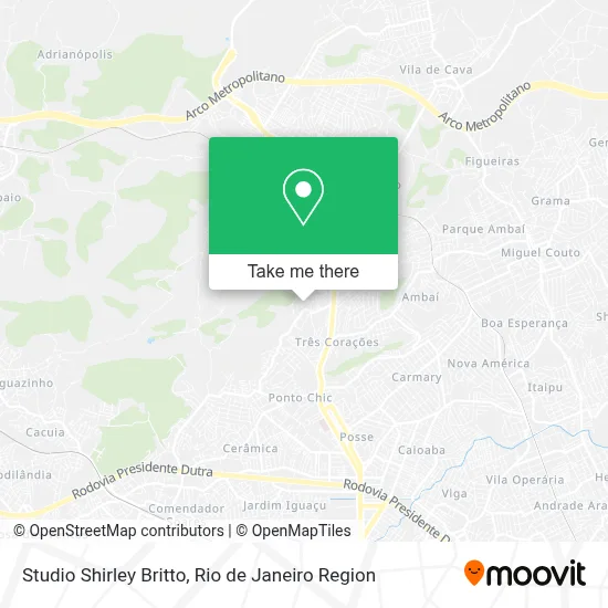Studio Shirley Britto map
