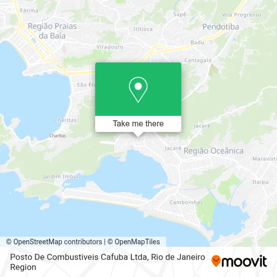 Posto De Combustiveis Cafuba Ltda map