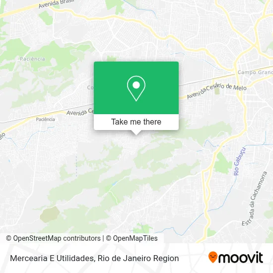 Mercearia E Utilidades map