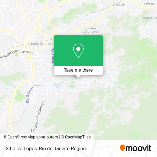 Sitio Do Lopes map