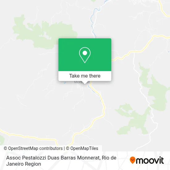 Assoc Pestalozzi Duas Barras Monnerat map