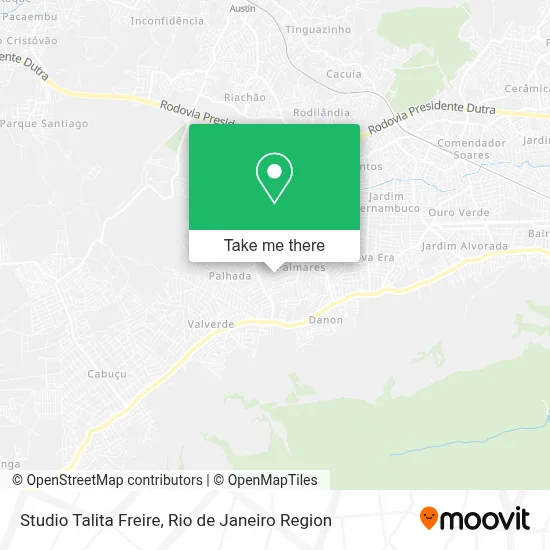 Studio Talita Freire map