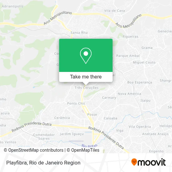 Playfibra map