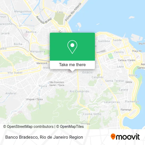 Banco Bradesco map