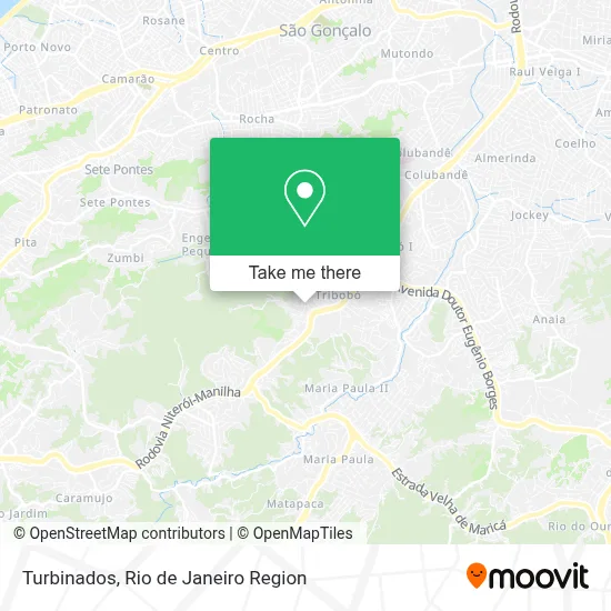 Turbinados map