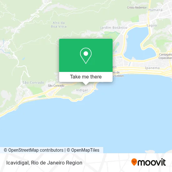 Icavidigal map