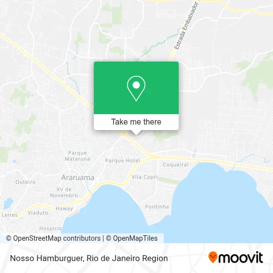 Nosso Hamburguer map