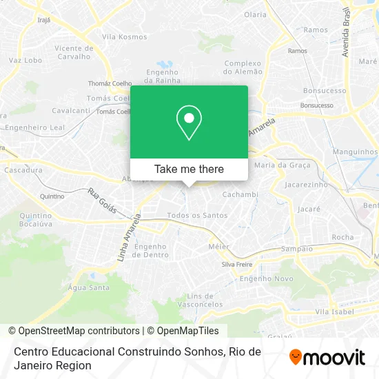 Centro Educacional Construindo Sonhos map