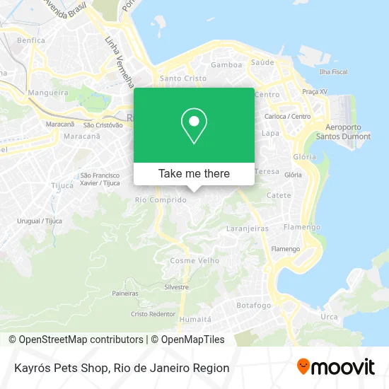 Kayrós Pets Shop map