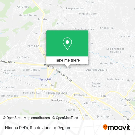 Ninoca Pet's map