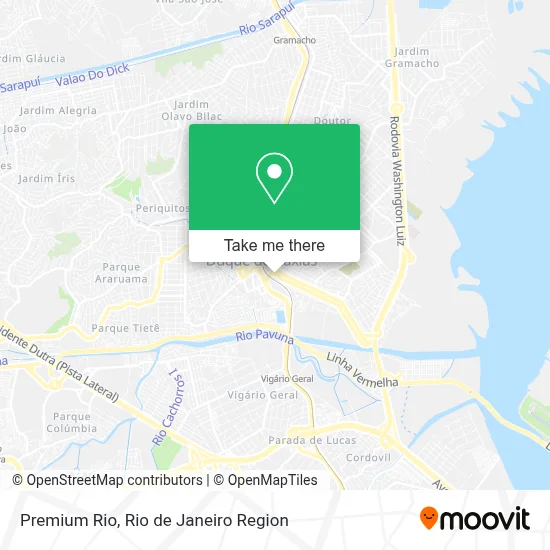 Premium Rio map