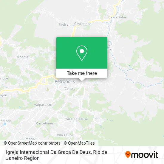 Igreja Internacional Da Graca De Deus map