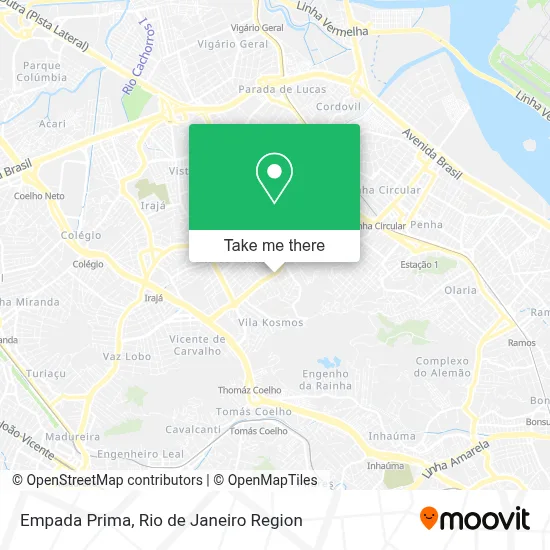 Empada Prima map