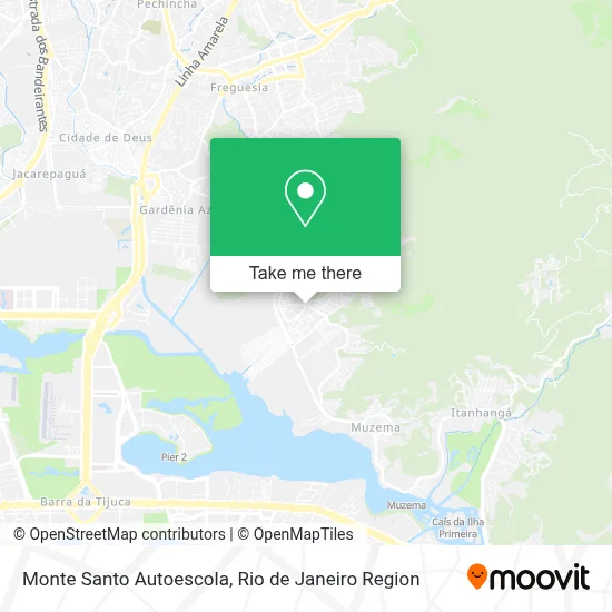 Monte Santo Autoescola map
