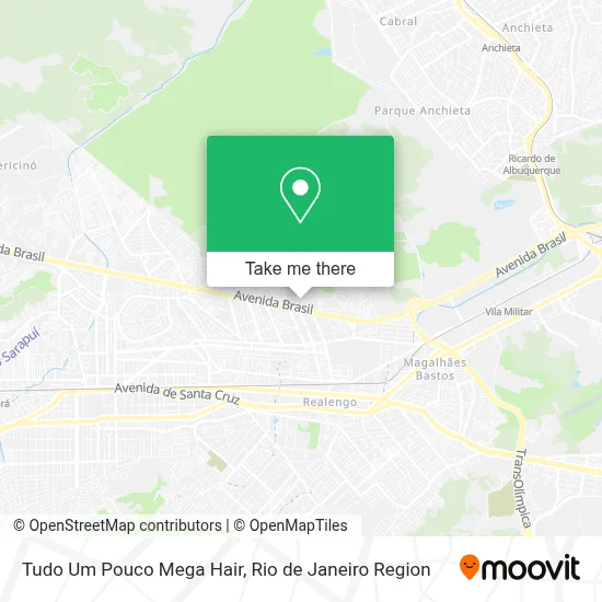 Tudo Um Pouco Mega Hair map