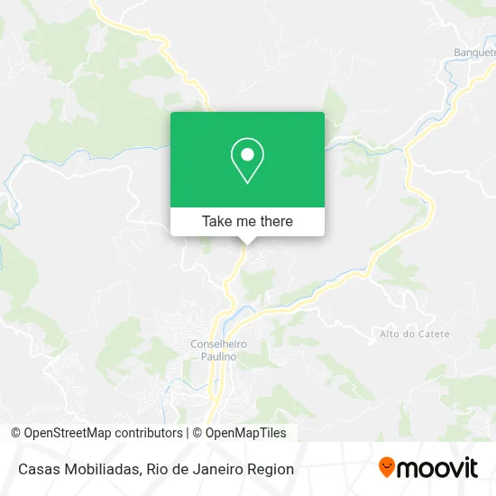 Casas Mobiliadas map