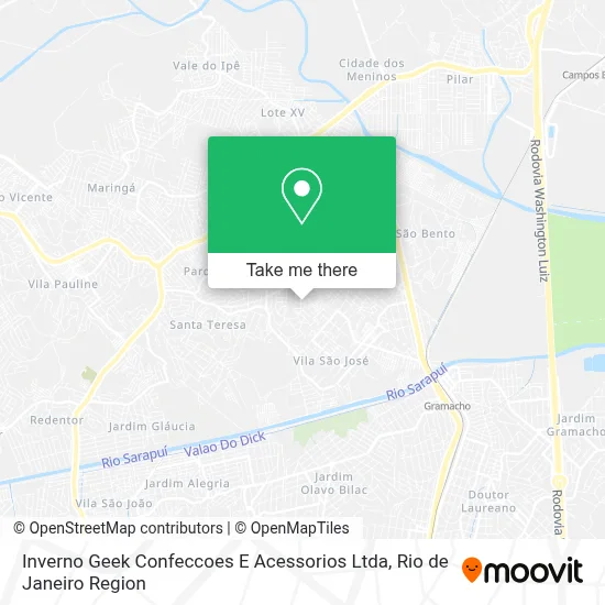Inverno Geek Confeccoes E Acessorios Ltda map