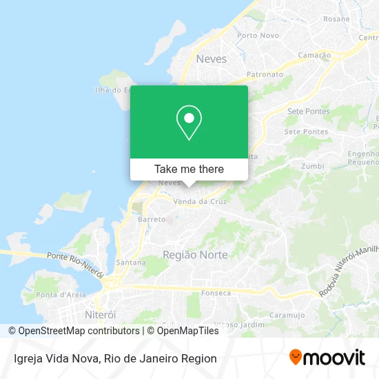 Igreja Vida Nova map