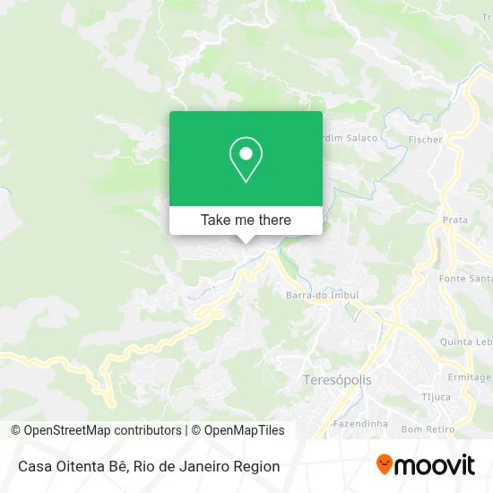 Casa Oitenta Bê map