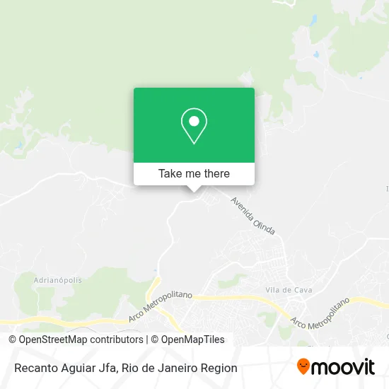 Recanto Aguiar Jfa map